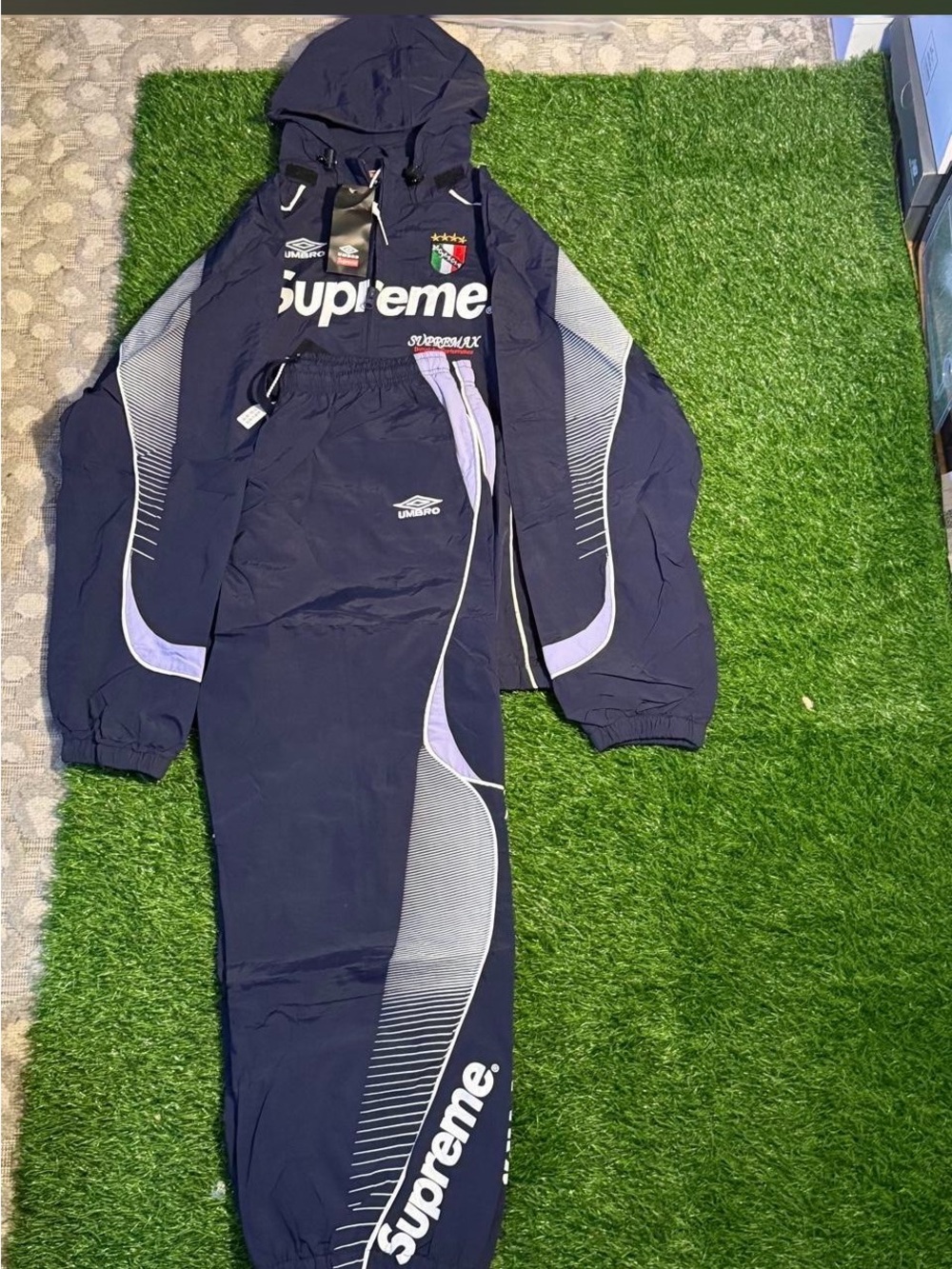 Supreme X umbro tracksuit